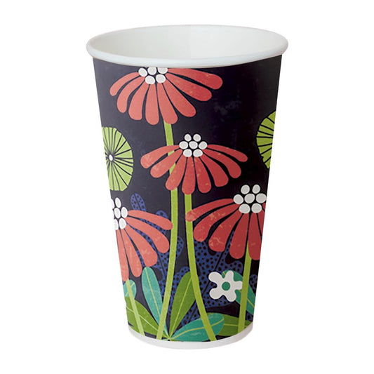 Detpak Grasp the Moment Tall 80mm Single Wall PLA Hot Cup - 360ml (1000 Pack) • PAS-DU786