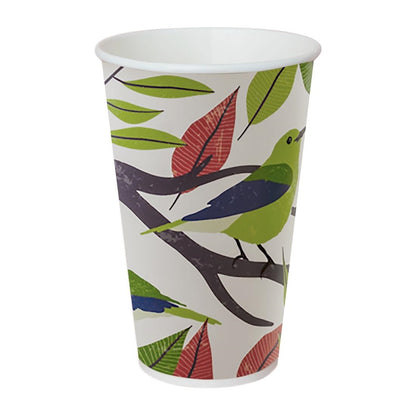 Detpak Grasp the Moment Tall 80mm Single Wall PLA Hot Cup - 360ml (1000 Pack) • PAS-DU786
