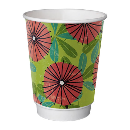 Detpak Grasp the Moment 90mm Double Wall PLA Hot Cup - 360ml (1000 Pack) • PAS-DU791