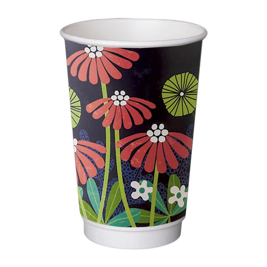Detpak Grasp the Moment 90mm Double Wall PLA Hot Cup - 480ml (500 Pack) • PAS-DU792