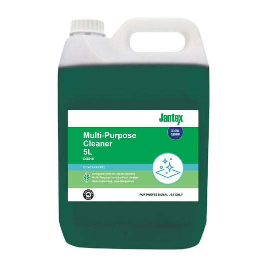 Jantex Green Multi Purpose Cleaner Concentrate 5Ltr (Pack Quantity: 1 x 5Ltr | Concentrated) • PAS-DU816