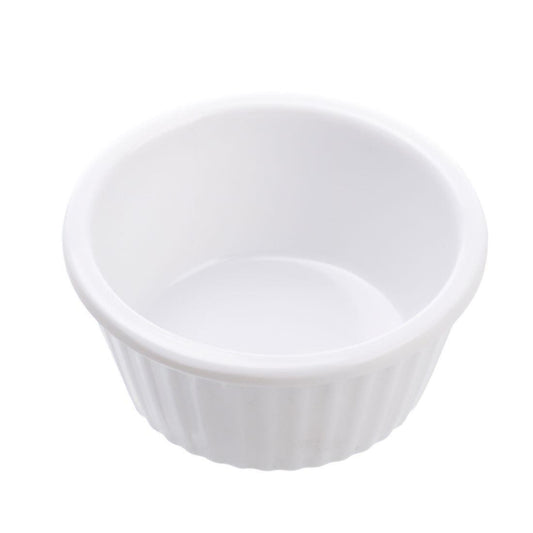 Coucou Ramekin Fluted White - 30ml • PAS-DU846
