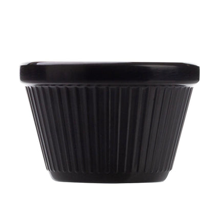 Coucou Ramekin Fluted Black - 30ml • PAS-DU847