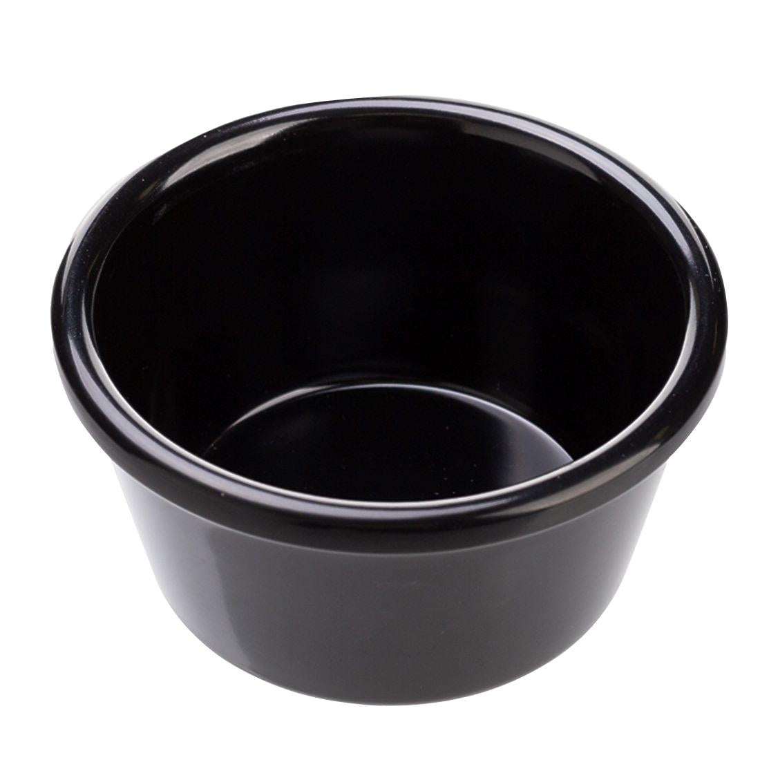 Coucou Ramekin Smooth Black - 90ml • PAS-DU849