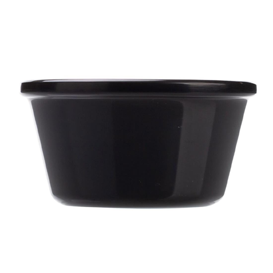 Coucou Ramekin Smooth Black - 90ml • PAS-DU849