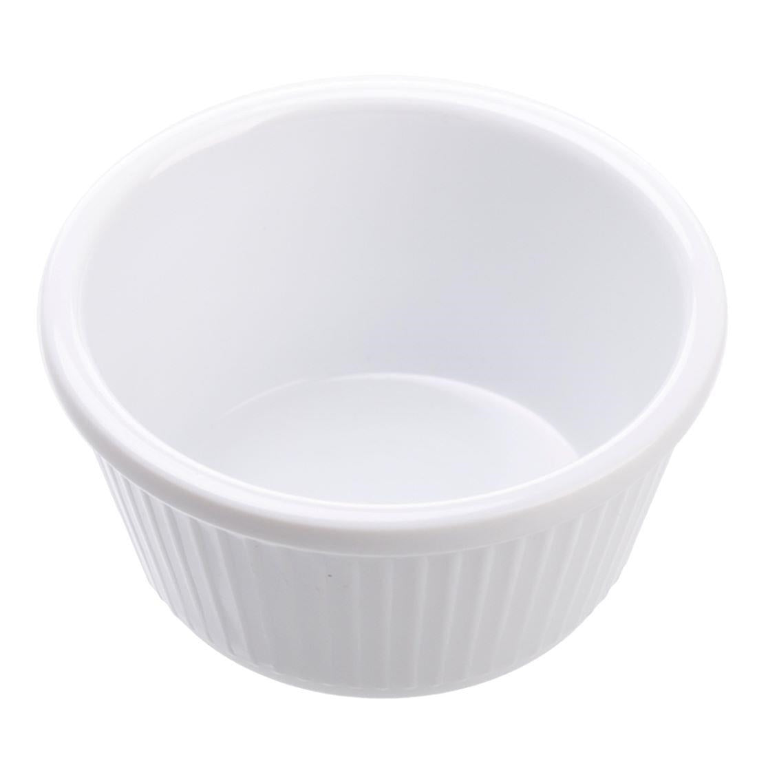 Coucou Ramekin Fluted White - 90ml • PAS-DU850