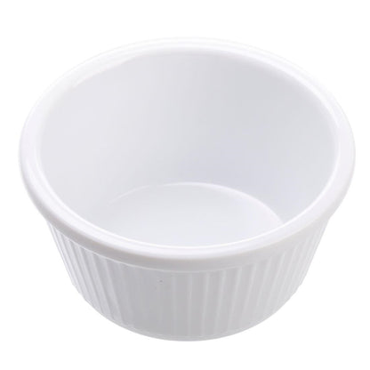 Coucou Ramekin Fluted White - 90ml • PAS-DU850
