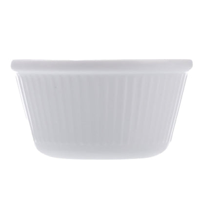 Coucou Ramekin Fluted White - 90ml • PAS-DU850