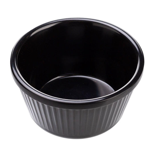 Coucou Ramekin Fluted Black - 90ml • PAS-DU851