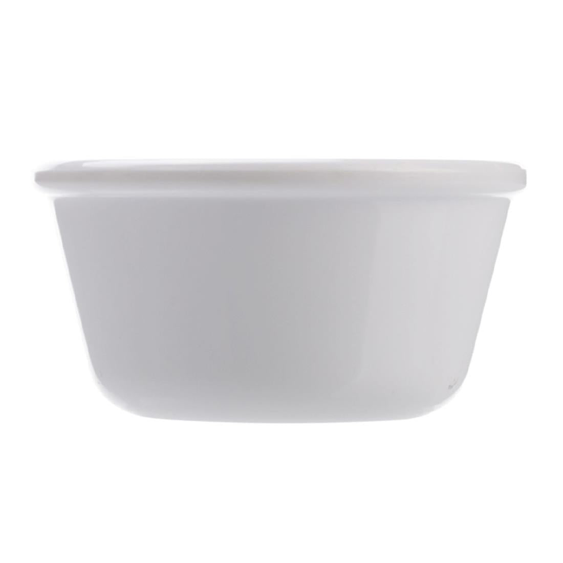 Coucou Ramekin Smooth White - 120ml • PAS-DU852