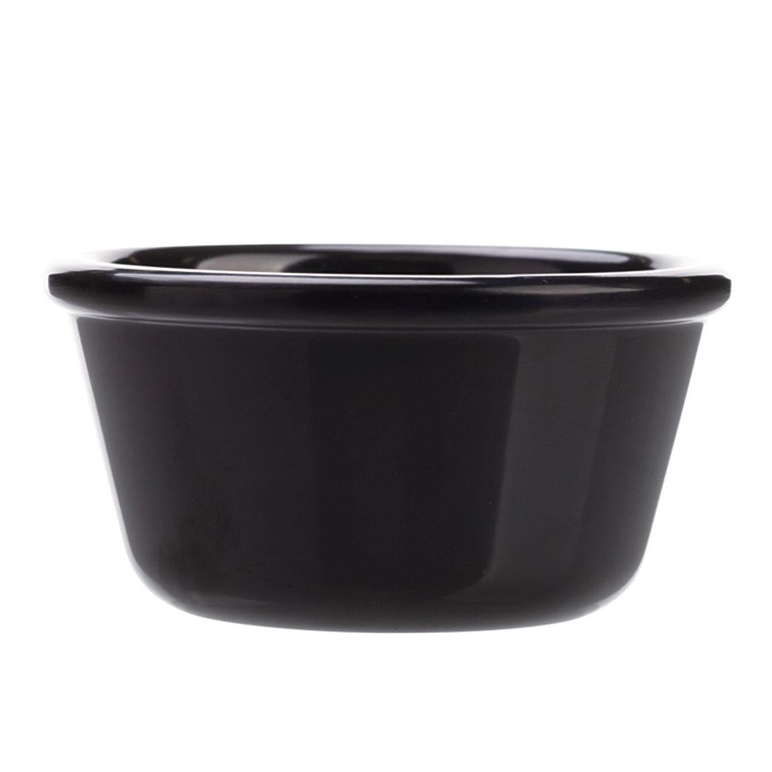 Coucou Ramekin Smooth Black - 120ml • PAS-DU853