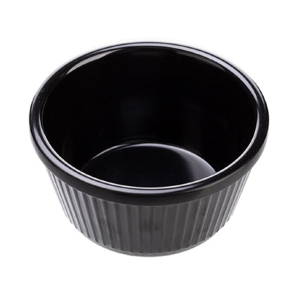 COUCOU Ramekin Fluted Black - 120ml • PAS-DU855