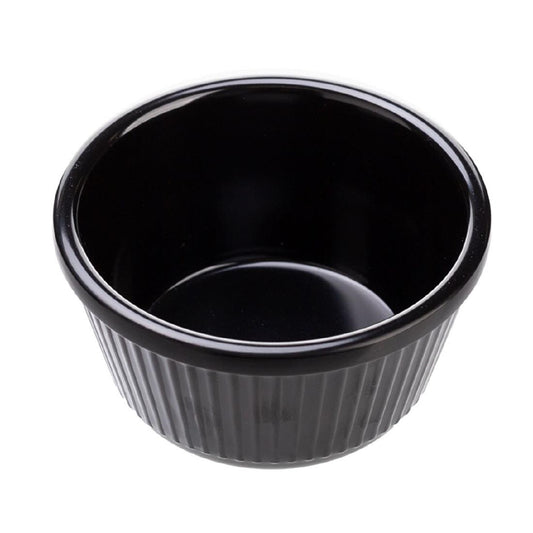 COUCOU Ramekin Fluted Black - 120ml • PAS-DU855