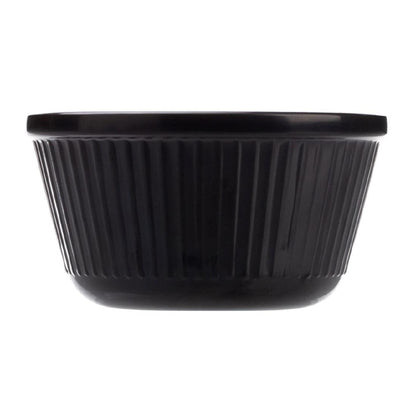 COUCOU Ramekin Fluted Black - 120ml • PAS-DU855