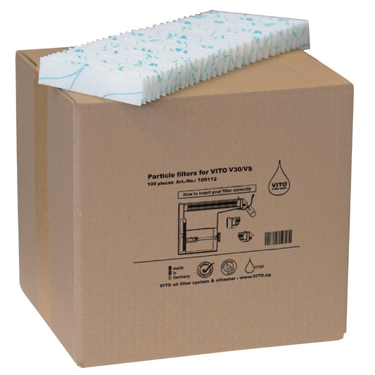 VITO Oil Filter Papers for VITO 30 (100 Pack) • PAS-DU885