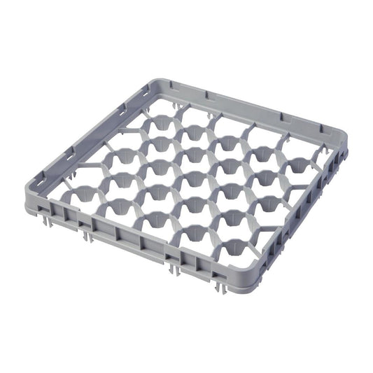 Cambro Camrack 30 Compartment Glassrack Extender - Grey - 41mm • PAS-DU895