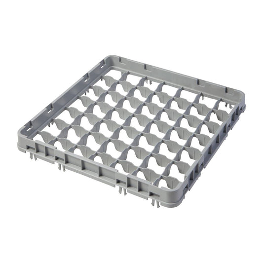 Cambro Camrack 49 Compartment Glassrack Extender - Grey - 41mm • PAS-DU896