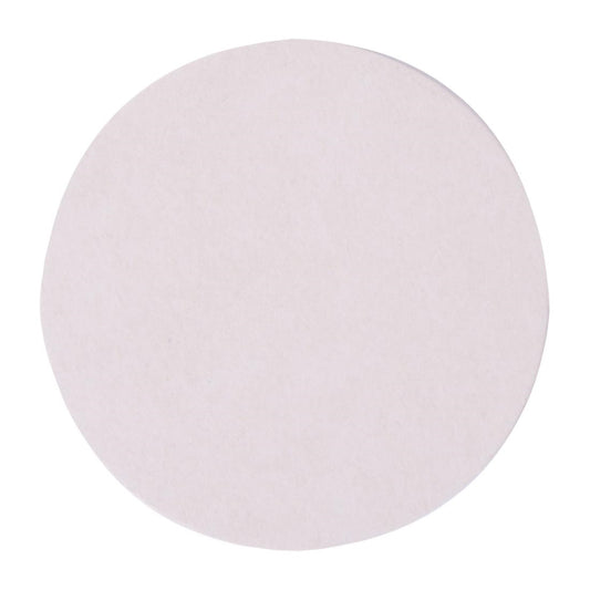 Wobbly Boot Drink Coaster - Plain White Round (250 Pack) (Size: 95mm Ø | Colour: White | Pack of 250) • PAS-DU904