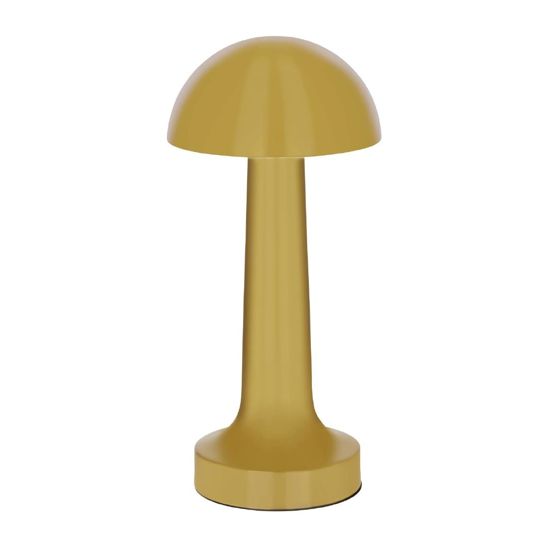 Tablekraft Thea Cordless LED Table Lamp - Brass 90x210mm (Height: 210mm | Pack Quantity: 1 | Colour: Brass) • PAS-DU954