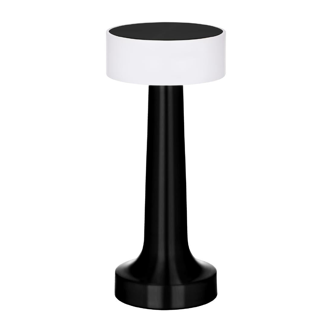Tablekraft Aura Cordless LED Table Lamp - Black - 90x205mm (Height: 205mm | Pack Quantity: 1 | Colour: Black) • PAS-DU959