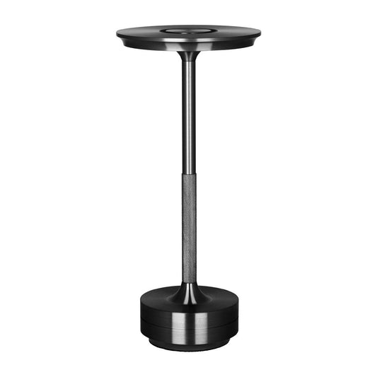 "Tablekraft Stella Cordless LED Table Lamp - Black - 130x275mm" (Height: 275mm | Pack Quantity: 1 | Colour: Black) • PAS-DU966