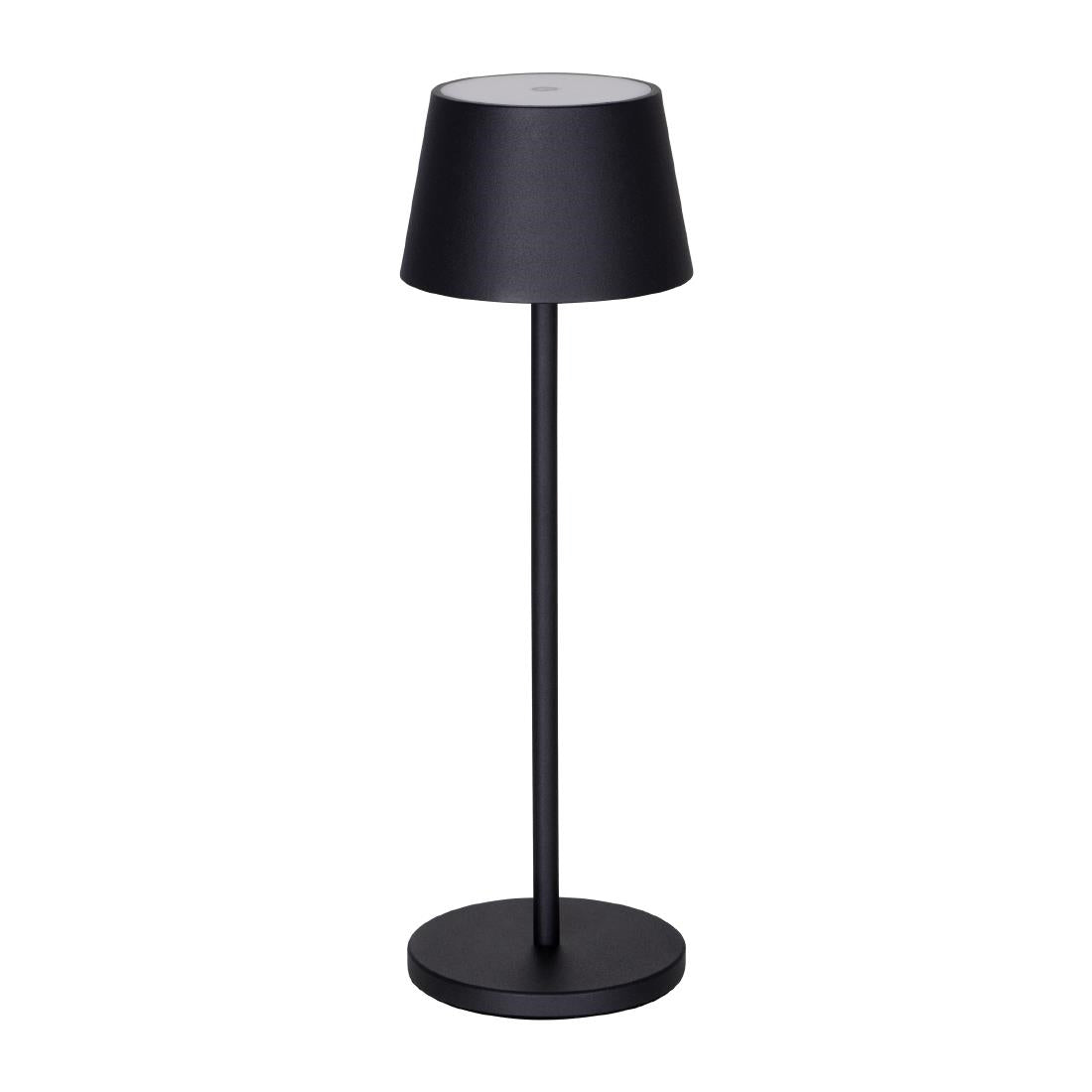 Tablekraft Amelia Cordless LED Table Lamp - Black - 110x350mm (Height: 350mm | Pack Quantity: 1 | Colour: Black) • PAS-DU968