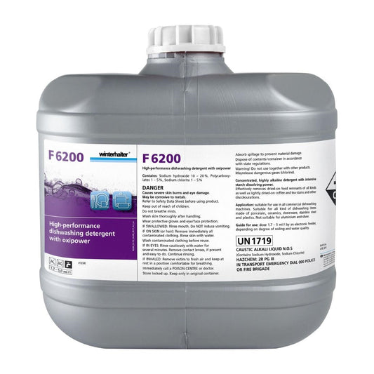Winterhalter F6200 High Performance Pot & Utensil Detergent 15Ltr • PAS-DU984
