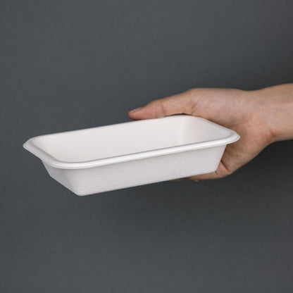 Fiesta Compostable Bagasse Food Trays (Pack of 50) • PAS-P_FC528