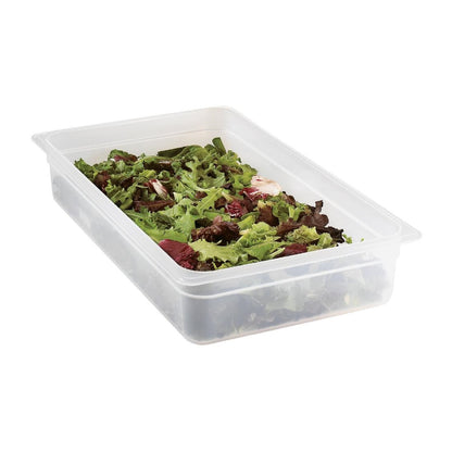 Cambro Polypropylene Gastronorm Tray - Translucent - 1/1 100mm • PAS-DW500