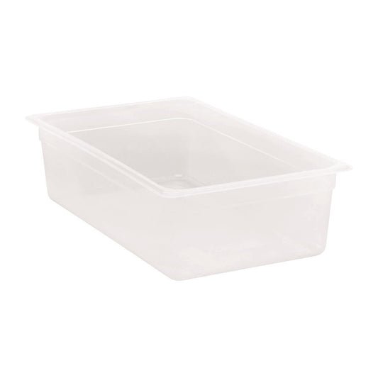Cambro Polypropylene Gastronorm Tray - Translucent  - 1/1 150mm • PAS-DW501