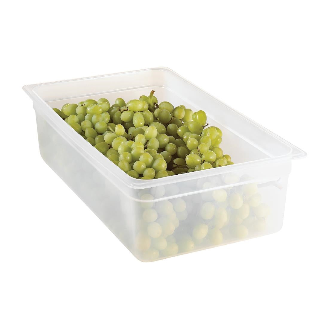 Cambro Polypropylene Gastronorm Tray - Translucent  - 1/1 150mm • PAS-DW501