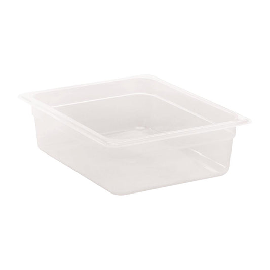 Cambro Polypropylene Gastronorm Tray - Translucent  - 1/2 100mm • PAS-DW502