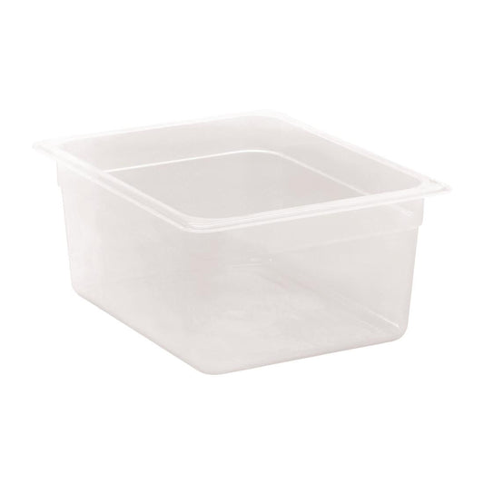 Cambro Polypropylene Gastronorm Tray - Translucent  - 1/2 150mm • PAS-DW503