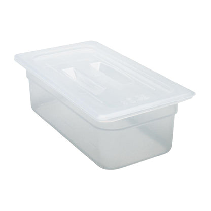 Cambro Polypropylene Gastronorm Tray - Translucent  - 1/3 100mm • PAS-DW504