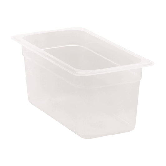 Cambro Polypropylene Gastronorm Tray - Translucent  - 1/3 150mm • PAS-DW505