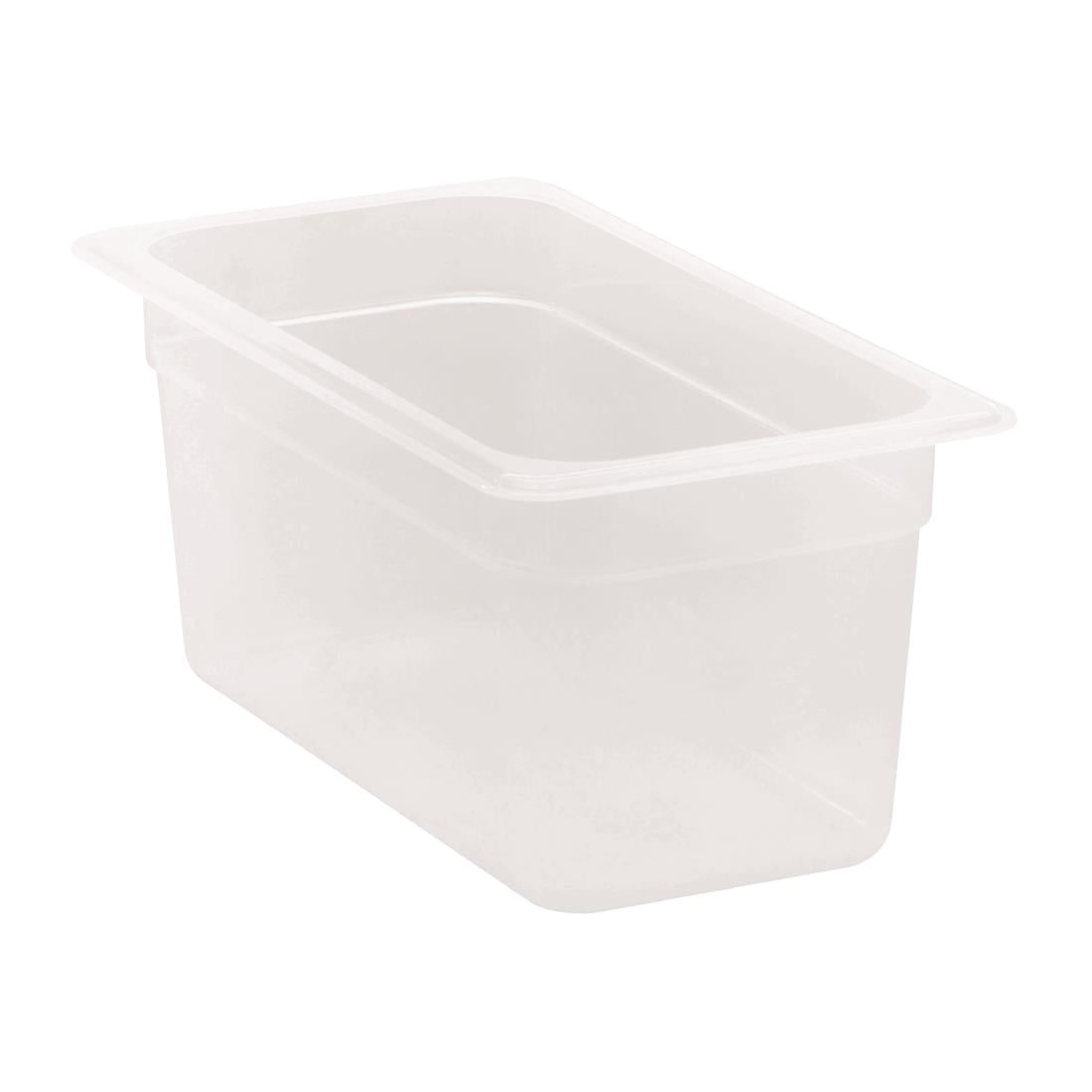 Cambro Polypropylene Gastronorm Tray - Translucent  - 1/3 150mm • PAS-DW505