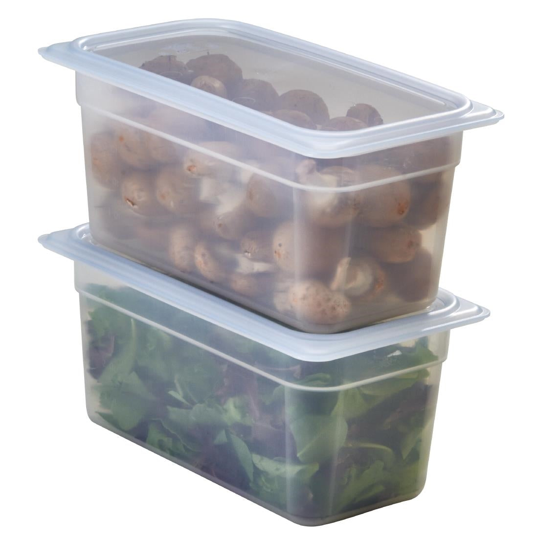 Cambro Polypropylene Gastronorm Tray - Translucent  - 1/4 100mm • PAS-DW506