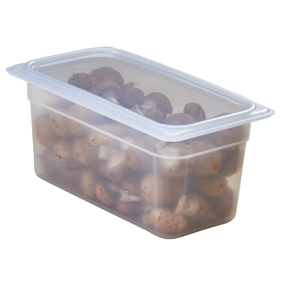 Cambro Polypropylene Gastronorm Tray - Translucent  - 1/4 100mm • PAS-DW506