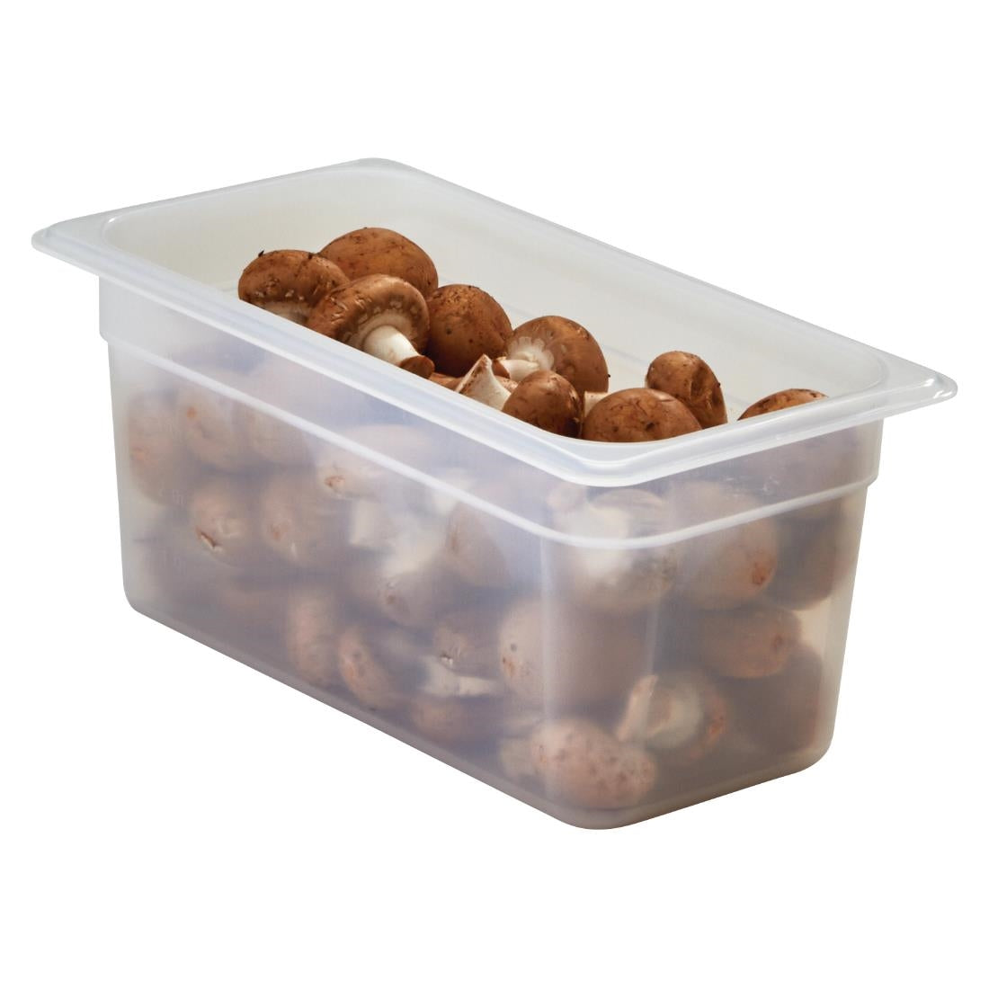 Cambro Polypropylene Gastronorm Tray - Translucent  - 1/4 100mm • PAS-DW506