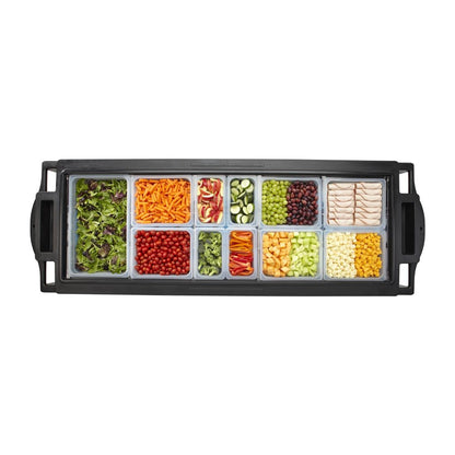 Cambro Polypropylene Gastronorm Tray - Translucent  - 1/4 100mm • PAS-DW506