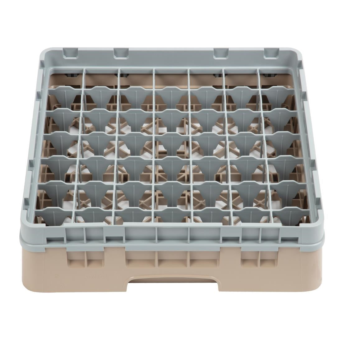 Cambro Camrack Beige 49 Compartments Max Glass Height 92mm • PAS-DW561