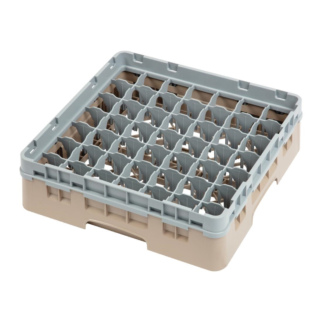 Cambro Camrack Beige 49 Compartments Max Glass Height 92mm • PAS-DW561