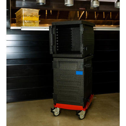 Cambro GOBOX EPP400 Front Loading GN Pan Carrier - Black - 86Ltr - 640x440x625mm • PAS-DW565