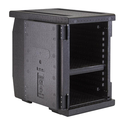 Cambro GOBOX EPP400 Front Loading GN Pan Carrier - Black - 86Ltr - 640x440x625mm • PAS-DW565