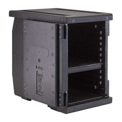 Cambro GOBOX EPP400 Front Loading GN Pan Carrier - Black - 86Ltr - 640x440x625mm • PAS-DW565