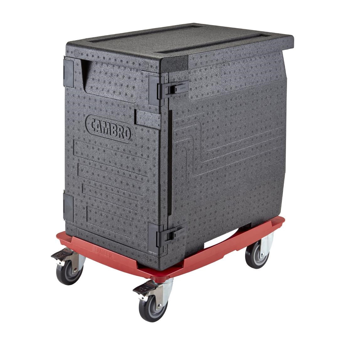 Cambro GOBOX EPP400 Front Loading GN Pan Carrier - Black - 86Ltr - 640x440x625mm • PAS-DW565
