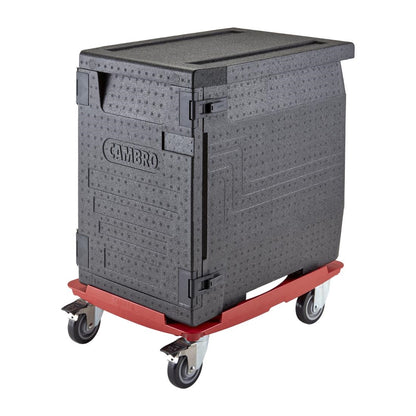 Cambro GOBOX EPP400 Front Loading GN Pan Carrier - Black - 86Ltr - 640x440x625mm • PAS-DW565