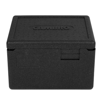 Cambro GOBOX EPP260 Top Loading  GN Pan Carrier for 1/2 x 150mm Pans - Black • PAS-DW570