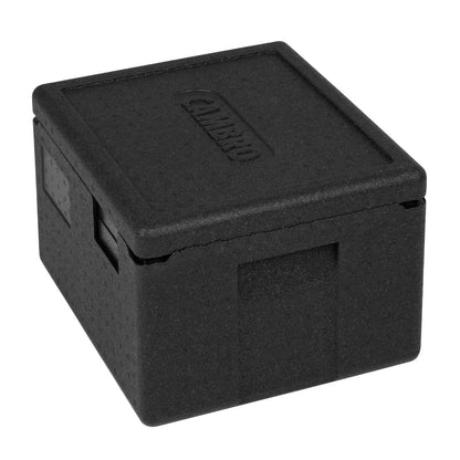 Cambro GOBOX EPP260 Top Loading  GN Pan Carrier for 1/2 x 150mm Pans - Black • PAS-DW570