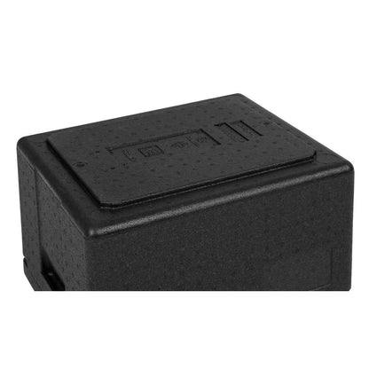 Cambro GOBOX EPP260 Top Loading  GN Pan Carrier for 1/2 x 150mm Pans - Black • PAS-DW570